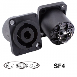 GILBORD SF4 SPEAKON τετραπολική υποδοχή σασί